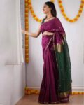 indie_picks_maroon_traditional_cotton_blend_saree.jpg