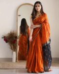 indie_picks_orange_traditional_cotton_blend_saree.jpg