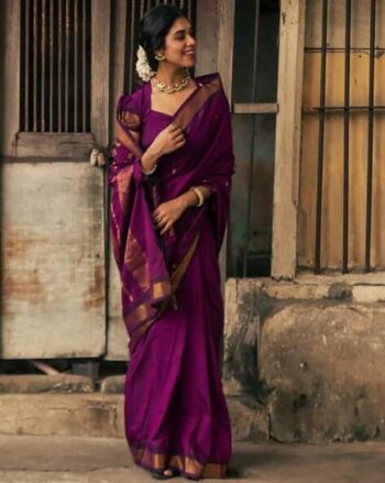 Women Banarasi Silk Kanjivaram Designer Saree