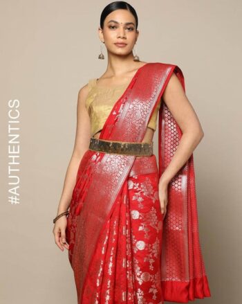 Traditional Banarasi Pure Soft Silk Saree