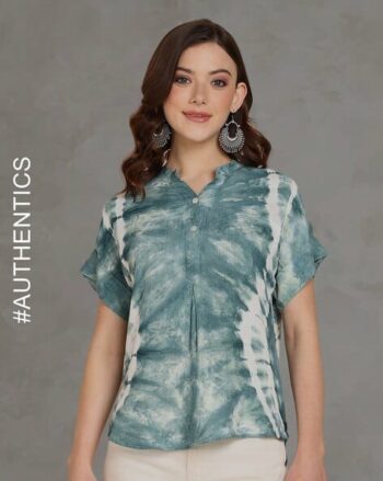 Hand Tie & Dye Relaxed Fit Top