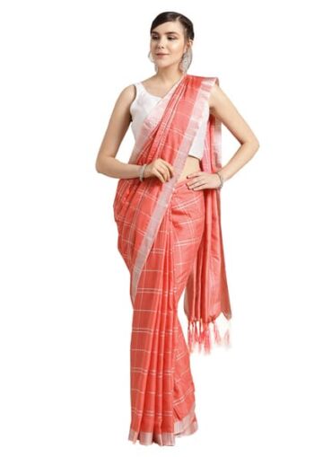 Checks Traditional Saree