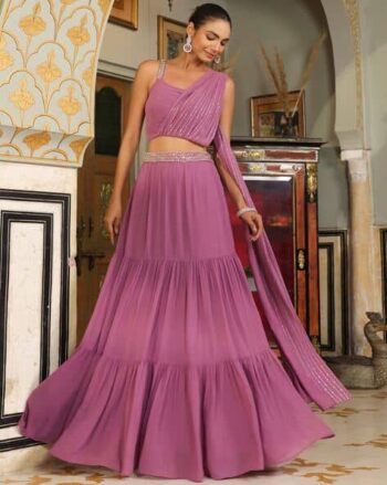 Women Embellished Lehenga Choli Set