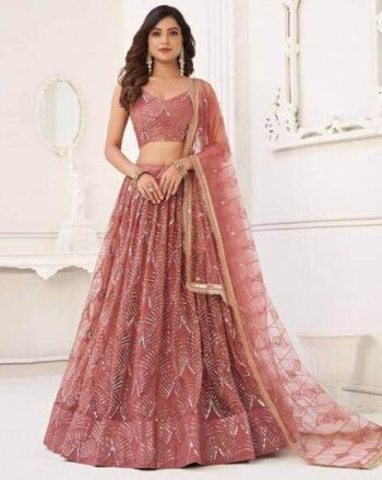 Women Embellished Lehenga Choli Set with Dupatta