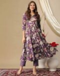 Women Embroidered Straight Kurta Set