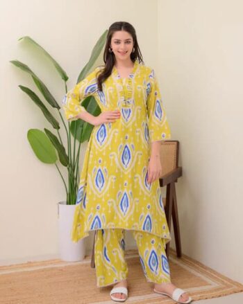 Women Embroidered Straight Kurta with Pants & Dupatta