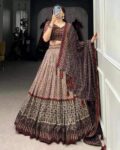 Women Indian Lehenga Choli Set with Dupatta