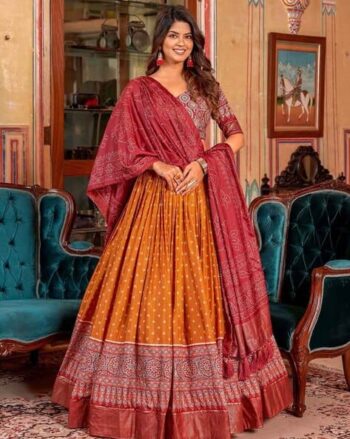 Women Lehenga Choli Set with Dupatta