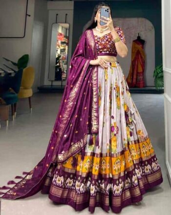 Women Lehenga Choli Set with Dupatta