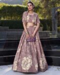 Women Floral Print Lehenga Choli Set