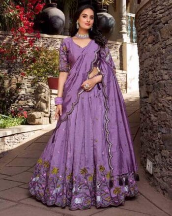 Women Lehenga Choli Set with Dupatta
