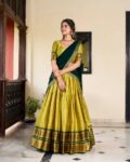 Women Embroidered Lehenga Choli Set with Dupatta