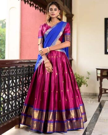 Women Embellished Flared Lehenga Choli Set