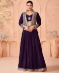 Women Embellished Lehenga Choli Set with Shrug