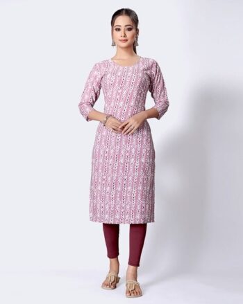 Women Floral Straight Kurta