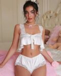 Women Lace Babydoll & Panties Set
