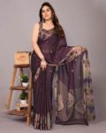 Women Saree with Blouse Piece