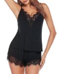 Women Lace Babydoll & Panties Set