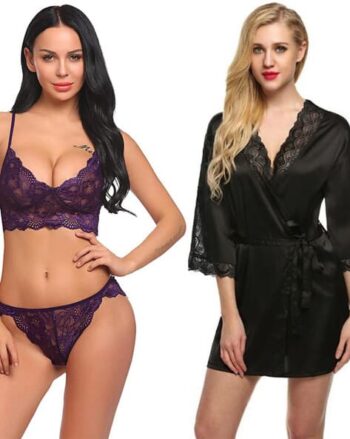 Lace Lingerie Set