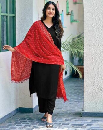 Women Printed Flared Kurta Suit Set