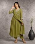 Women Embroidery Straight Kurta Set