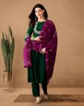 Women Floral Anarkali Kurta Set