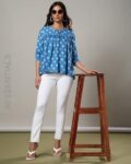 Women Floral Print Regular Fit Tunic