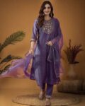 Women Embellished Anarkali Kurta Set