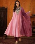 Women Embroidered Straight Kurta Set