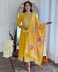 Women Self-design A-line Kurta Set