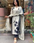 Women Embroidered Anarkali Kurta Set