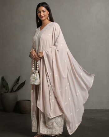 Embroidered Lehenga Choli Set with Dupatta