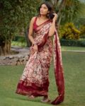 Women Batik Print Saree