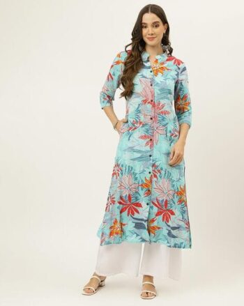 Women Printed A-Line Kurta