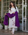 Women Embroidered Anarkali Kurta Set