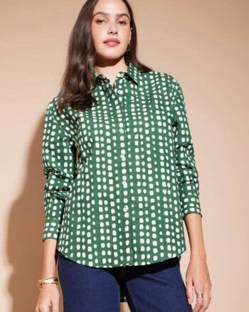 Women Polka-dot Top