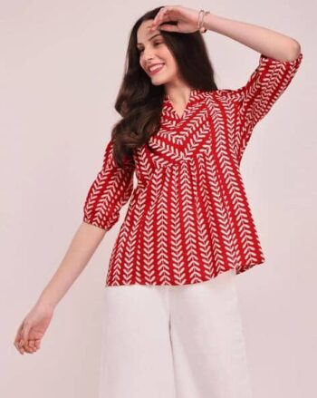 Women Printed Relaxed Fit Top
