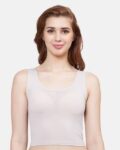 Women Padded Crop Top Slip Camisole