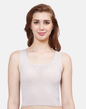 Women Padded Crop Top Slip Camisole