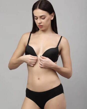 Solid  Regular Fit Lingerie Set