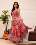 Women Floral Print Fit & Flare Dress