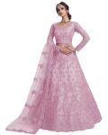 Women Embroidery Lehenga Choli Set with Dupatta