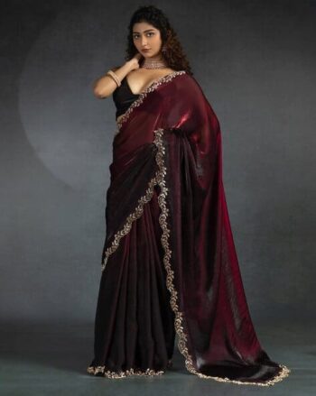 Women Ethentic Design Silk Saree