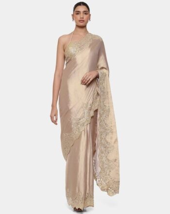 Empire Embroidered Saree