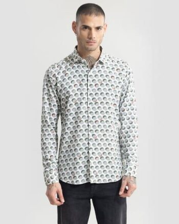 Dot Dazzle Slim Fit Shirt