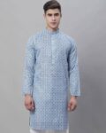 sojanya_blue_floral_print_long_kurta.jpg