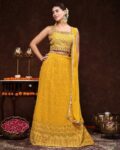 Women Embroidery Lehenga Choli Set with Dupatta