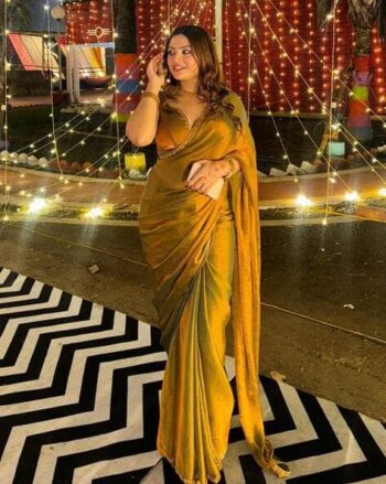 Women Saree with Embellished Border