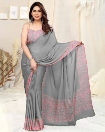 Women Chiffon Print Saree