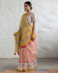 Women Floral Saree with Blouse Piece